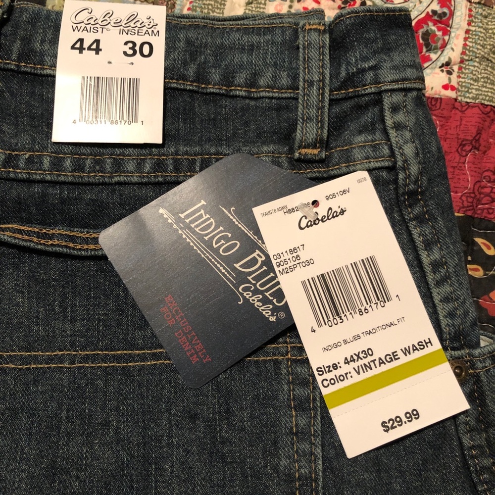 Cabela’s Men’s Blue Jeans